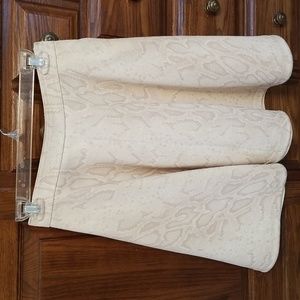 Diane von Furstenberg,leather skirt,size 2